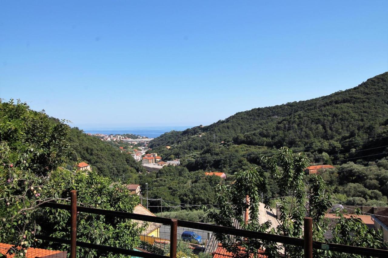 Il Rosale A Celle Ligure Bed & Breakfast Bagian luar foto